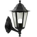 Lampa kinkiet CARDIFF UP E27 SORT