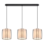 Lampa wisząca CARDINE 3-PENDEL E27 HVID