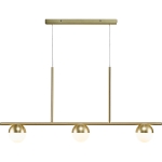 Lampa wisząca CONTINA 3-PENDEL G9 MESSING