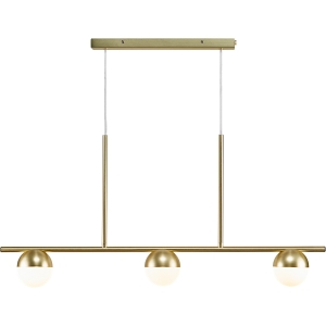 Lampa wisząca CONTINA 3-PENDEL G9 MESSING