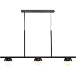 Lampa wisząca CONTINA 3-PENDEL G9 SORT