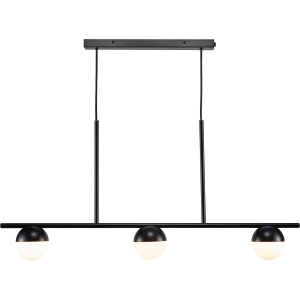 Lampa wisząca CONTINA 3-PENDEL G9 SORT
