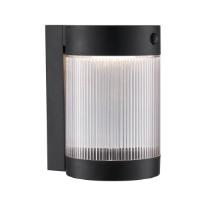 Lampa kinkiet COUPAR SOLAR WALL LED BLACK