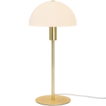 Lampa stołowa ELLEN BORD E14 OPAL/MESSING
