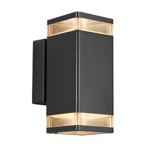 Lampa kinkiet ELM DOBBELT GU10 SORT