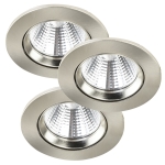 Downlight Szczotkowany nikiel FREMONT 3-KIT 2700K BS