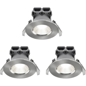 Downlight Stal szczotkowana FREMONT 3-KIT IP65 4000K BS