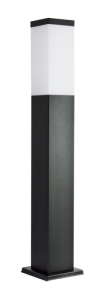 Lampa ogrodowa Inox Kwadratowa Black SS802-650 BL