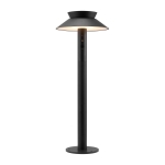 Lampa solarna JUSTINA SOLAR GARDEN BLACK