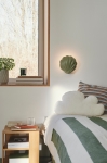 Lampa ścienna Konchi Zielona