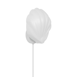 Lampa ścienna Konchi Biała