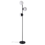 Lampa podłogowa LILLY GULV 3XE14 SORT/OPAL