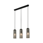 Lampa wisząca MIELLA 3-RAIL PENDANT E27 SMOKED