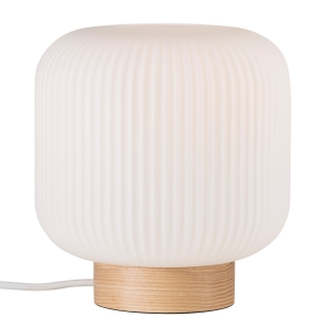 Lampa stołowa MILFORD BORD E27 ASK/OPAL