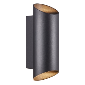 Lampa kinkiet NICO ROUND 22 GU10 SORT