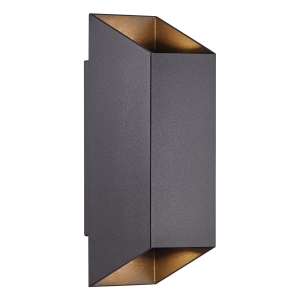 Lampa kinkiet NICO SQUARE 22 GU10 SORT