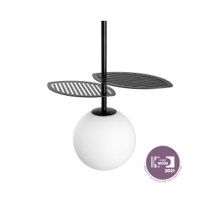 FYLLO A czarna sufitowa lampa wisząca