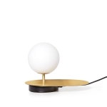 HANEA ST mosiężna lampa stołowa