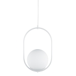 KOBAN B biała sufitowa lampa wisząca