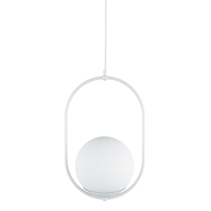 KOBAN B biała sufitowa lampa wisząca