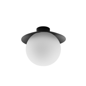 KUUL C czarna lampa sufitowa / plafon