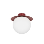 KUUL C burgundowa lampa sufitowa / plafon
