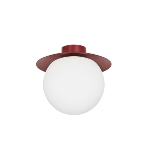 KUUL C burgundowa lampa sufitowa / plafon