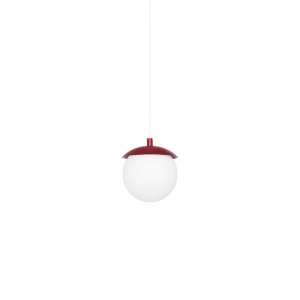 KUUL F burgundowa sufitowa lampa wisząca