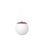 KUUL E burgundowa sufitowa lampa wisząca
