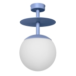 PLAAT B niebieska lampa przysufitowa / plafon