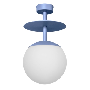 PLAAT B niebieska lampa przysufitowa / plafon