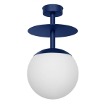 PLAAT B granatowa lampa przysufitowa / plafon