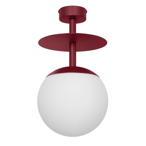 PLAAT B burgundowa lampa przysufitowa / plafon