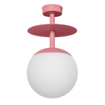 PLAAT B różowa lampa przysufitowa / plafon