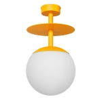 PLAAT B melonowa lampa przysufitowa / plafon