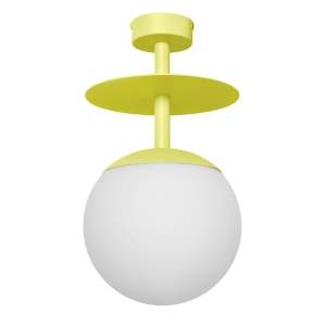 PLAAT B żółta lampa przysufitowa / plafon
