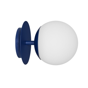 PLAAT C granatowa lampa ścienna / kinkiet