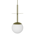 PLAAT A oliwkowa sufitowa lampa wisząca