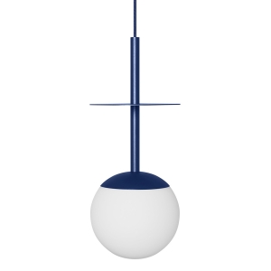 PLAAT A granatowa sufitowa lampa wisząca
