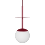 PLAAT A burgundowa sufitowa lampa wisząca
