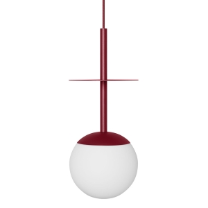 PLAAT A burgundowa sufitowa lampa wisząca