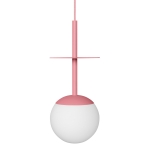 PLAAT A różowa sufitowa lampa wisząca