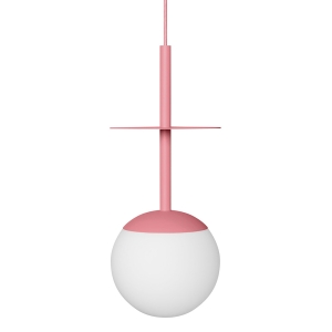 PLAAT A różowa sufitowa lampa wisząca
