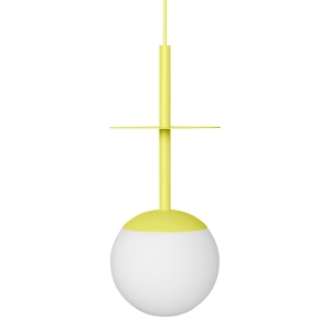 PLAAT A żółta sufitowa lampa wisząca