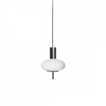 TORNI A czarna sufitowa lampa wisząca
