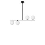 SUGURI A czarna lampa sufitowa w rozmiarze M