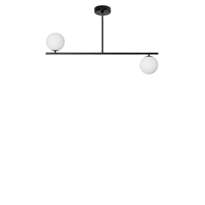 SUGURI C czarna lampa sufitowa w rozmiarze S