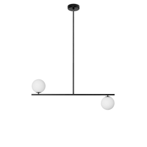 SUGURI C czarna lampa sufitowa w rozmiarze L