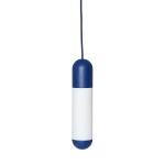 FUNSUI A granatowa sufitowa lampa wisząca