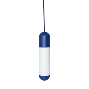 FUNSUI A granatowa sufitowa lampa wisząca